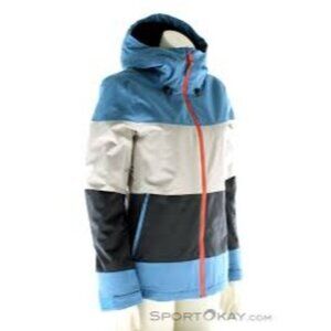 O'Neill Women's Ski Jacket Coral Perform Fusion Hooded Full Colorblock Firewall